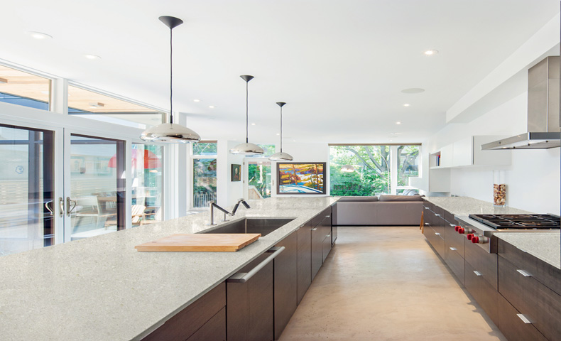 橱柜台面常用什么颜色